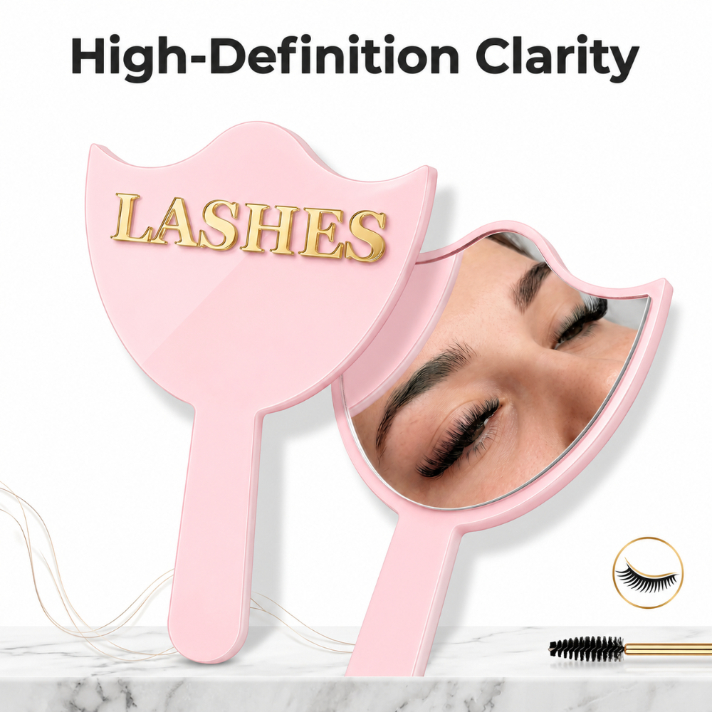 Eyelash Extension Salon - Professional Eyelash Extension Mirror HD Glass