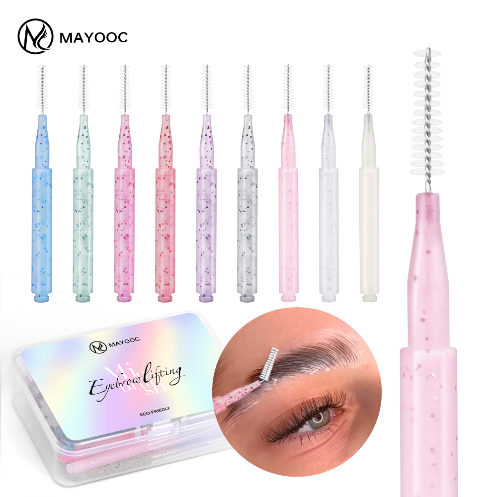 Eyelash Extension Uv Glue - MAYOOC Mini Eyebrow Brush Brow Perm