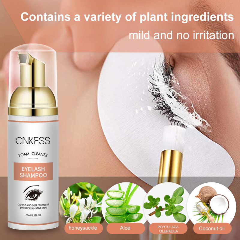 CNKESS 60ml Cleanser For Oil F – Eyelash Extension Wash Kit recenzja i cena