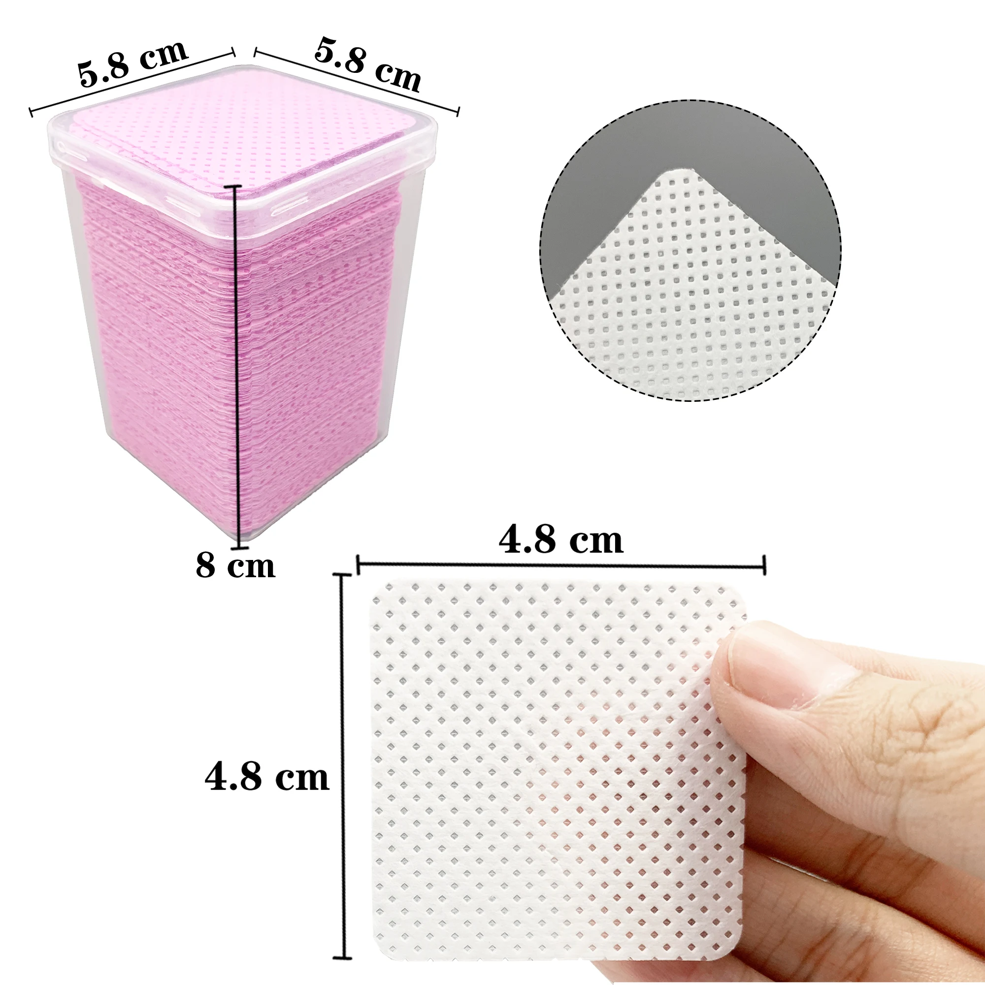 200Pcs/Box Lint Free Nail Wipe – Eyelash Extension Glasses recenzja i cena