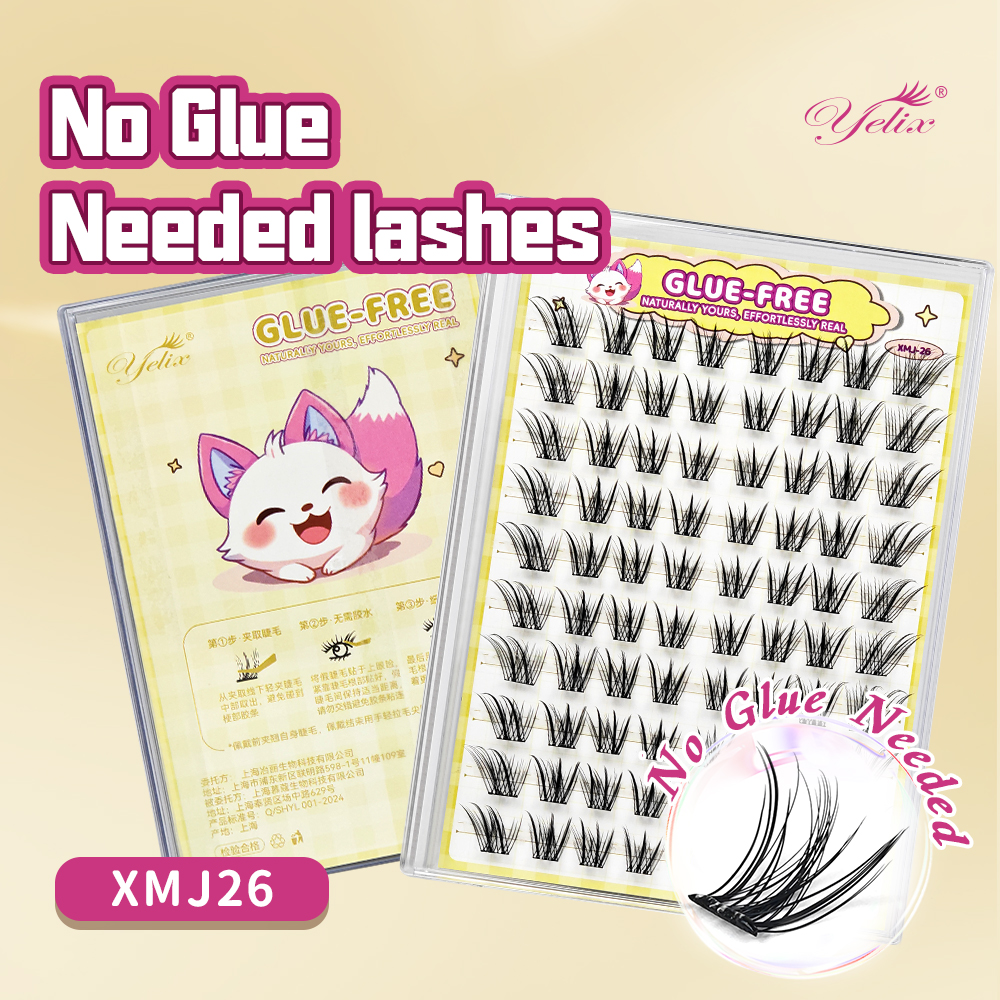 Yelix Fox-style Side Flying Ey – Eyelash Extension With Glue recenzja i cena