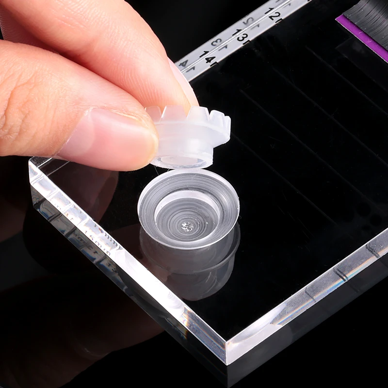 Acrylic Lash Tile with Glue Cu – Eyelash Extension Salon recenzja i cena