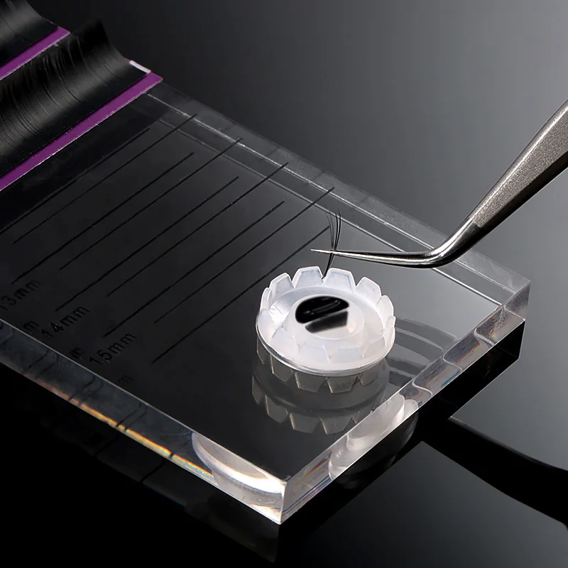 Acrylic Lash Tile with Glue Cu – Eyelash Extension Salon recenzja i cena