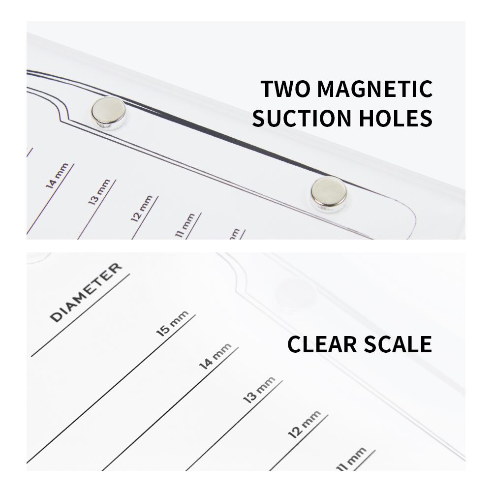GAHAMACA Acrylic Lashes Holder – Eyelash Extension Examples recenzja i cena