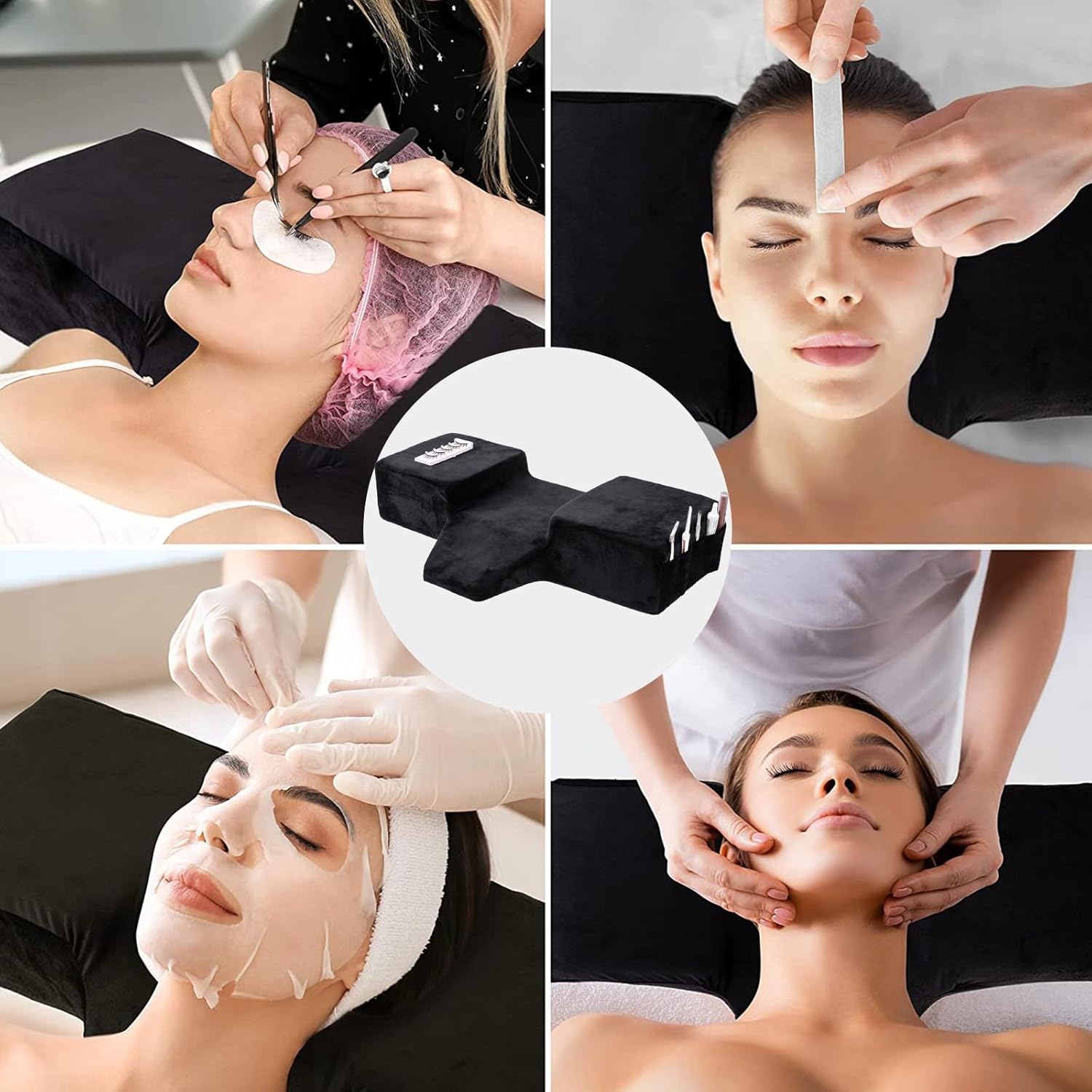 Lash Pillow Neck Support Eyela – Eyelash Extension Salon recenzja i cena