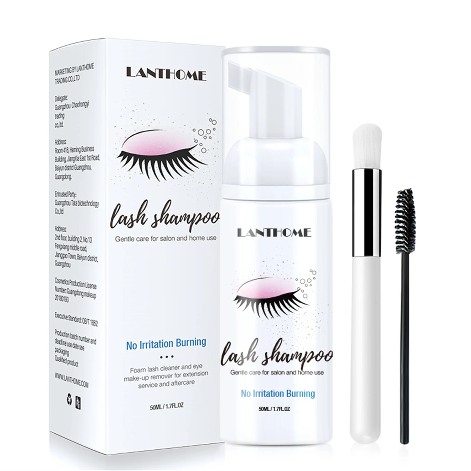 50ml Lanthome Eyelash Extensio – Eyelash Extension Wash Kit recenzja i cena