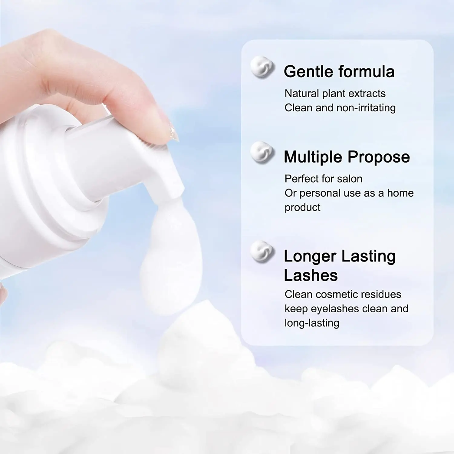 50ml Lanthome Eyelash Extensio – Eyelash Extension Wash Kit recenzja i cena