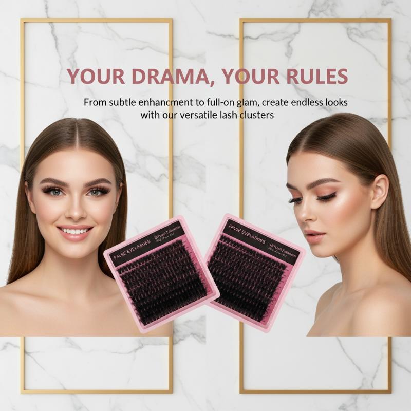 10Row 140 Clusters Fluffy Thic – Eyelash Extensions recenzja i cena