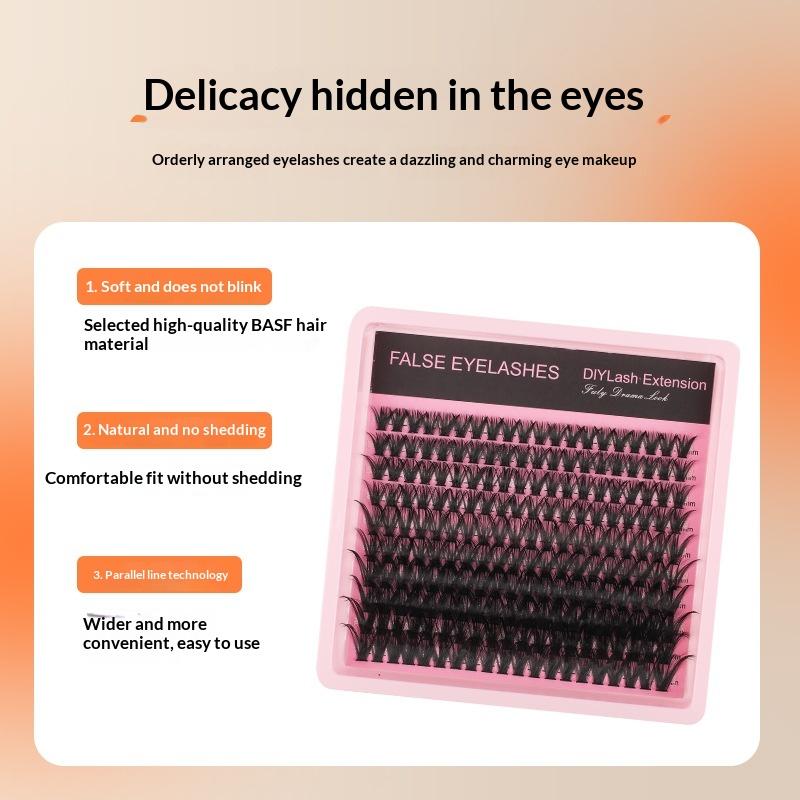 10Row 140 Clusters Fluffy Thic – Eyelash Extensions recenzja i cena
