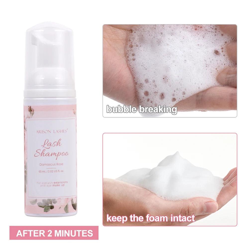 ARISON 60ml Eyelash Extensions – Eyelash Extension Wash Kit recenzja i cena