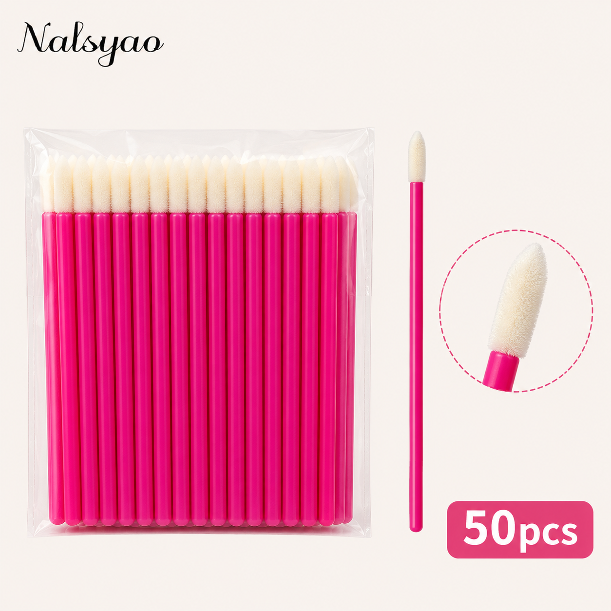 50/500PCS Disposable Lip Brush – Eyelash Extensions recenzja i cena