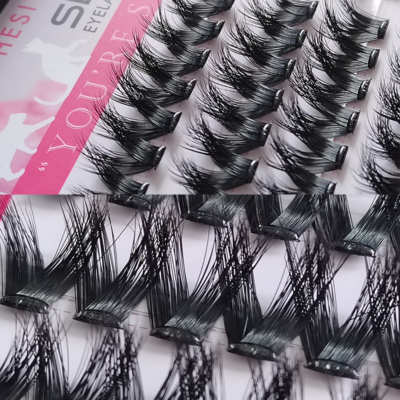 SEEDEW 3D V-shaped Thick False – Eyelash Extension With Glue recenzja i cena
