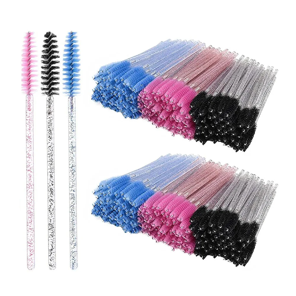 50pcs Eyelash Brushes Mascara  – Eyelash Extension Examples recenzja i cena