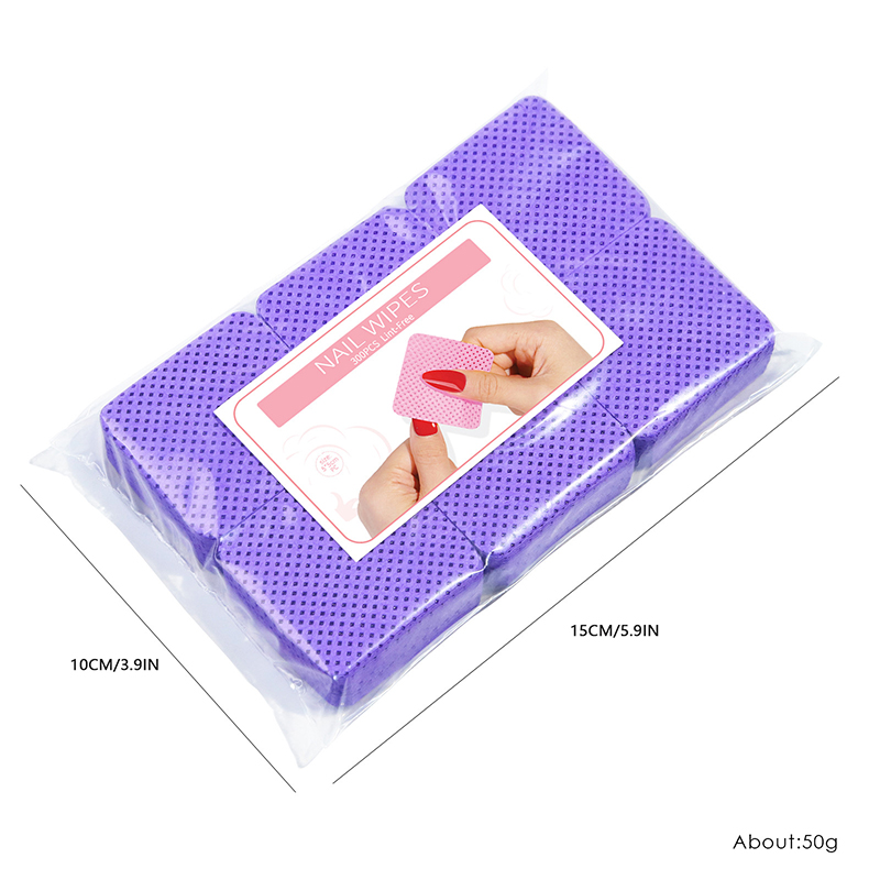 Lint Free Nail Wipes, 300 PCS  – Eyelash Extension Examples recenzja i cena