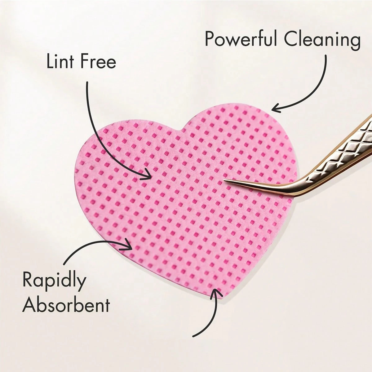 LINMANDA 200 Pieces of Lint-Fr – Eyelash Extensions recenzja i cena