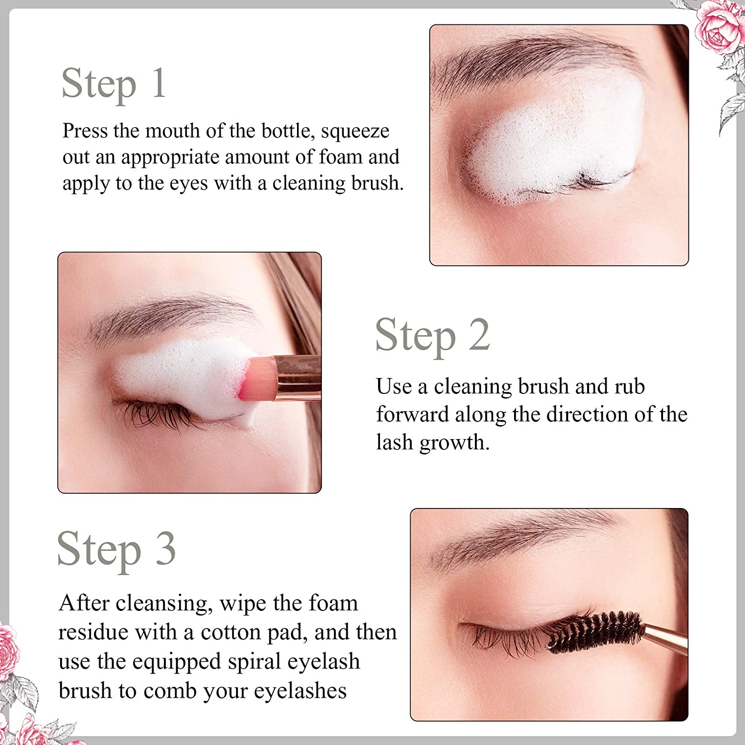50ML Eyelash Extension Cleanse – Eyelash Extension Wash Kit recenzja i cena