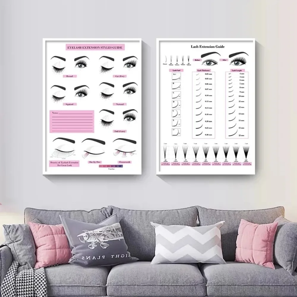 Canvas Painting HD Print Wall  – Eyelash Extension Salon recenzja i cena
