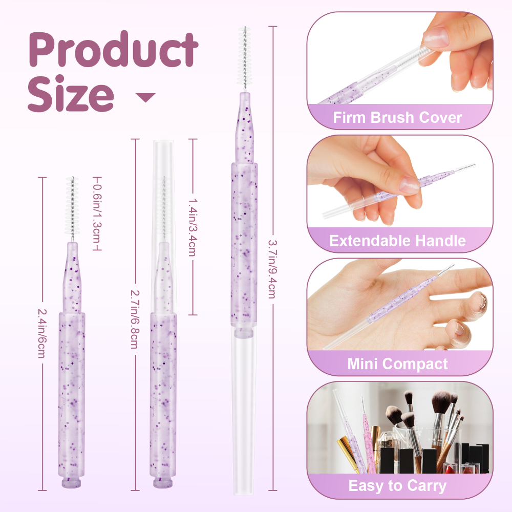 MAYOOC Mini Eyebrow Brush Brow – Eyelash Extension Uv Glue recenzja i cena