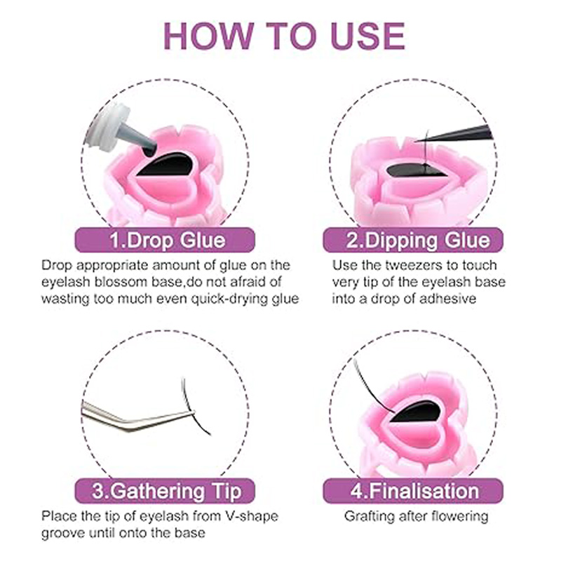 100pcs/bag Disposable Eyelash  – Eyelash Extension Examples recenzja i cena