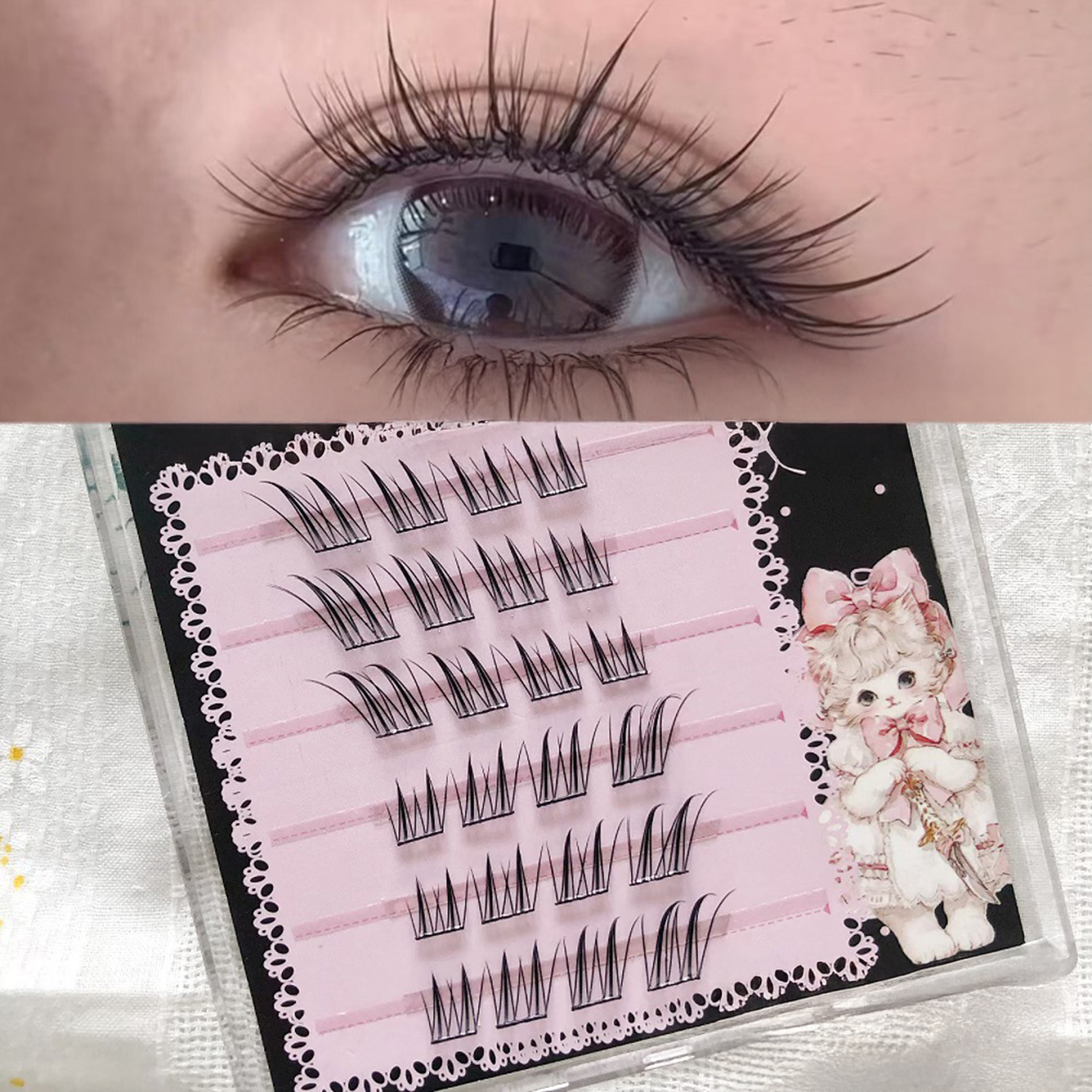6/10/20 Rows Foxes False Eyela – Eyelash Extension Uv Glue recenzja i cena