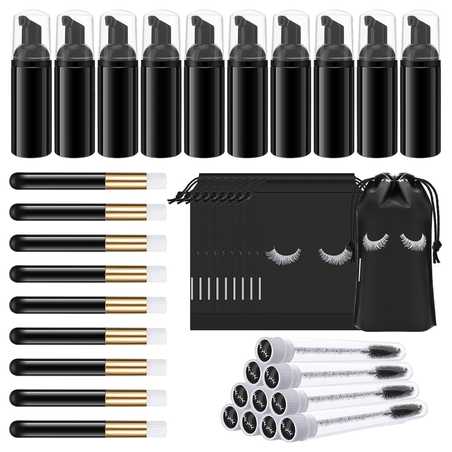 Eyelash Cleaning Set Lash Sham – Eyelash Extension Wash Kit recenzja i cena