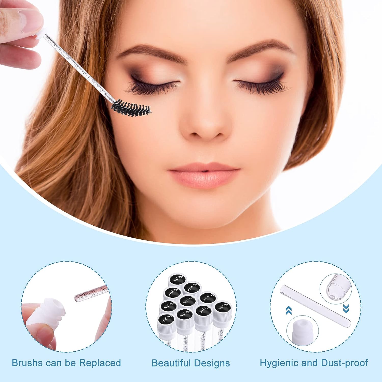 Eyelash Cleaning Set Lash Sham – Eyelash Extension Wash Kit recenzja i cena