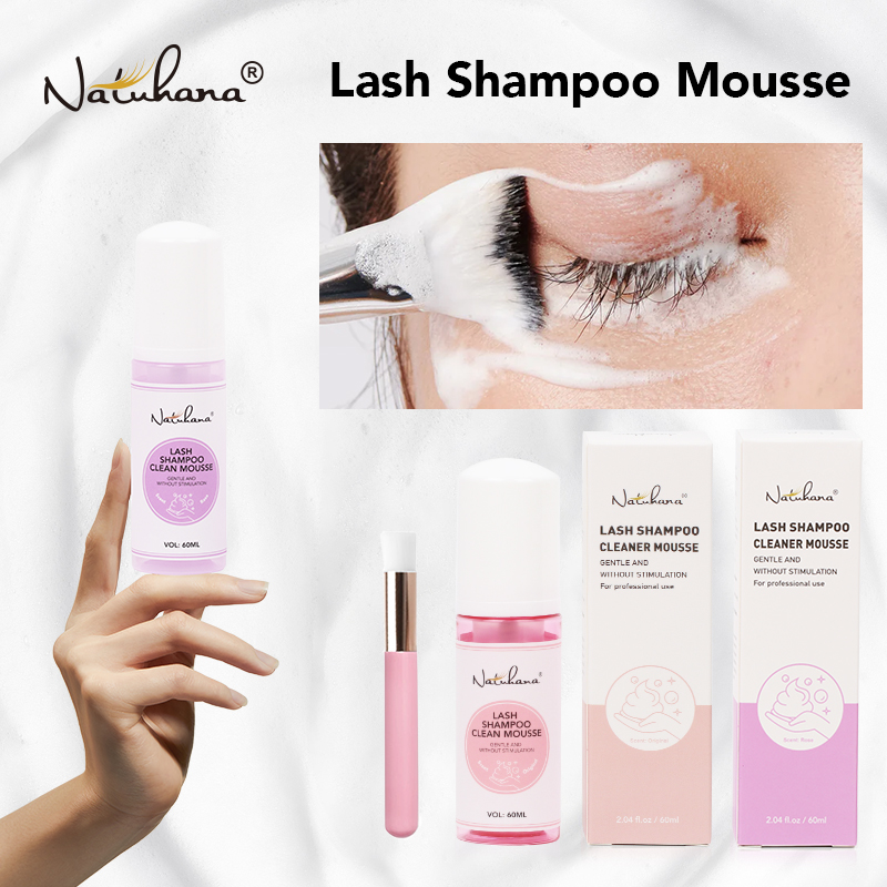 Natuhana 60ml Eyelash Extensio – Eyelash Extension Wash Kit recenzja i cena
