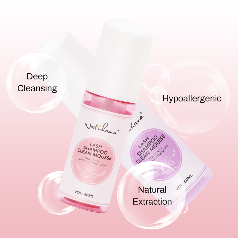 Natuhana 60ml Eyelash Extensio – Eyelash Extension Wash Kit recenzja i cena