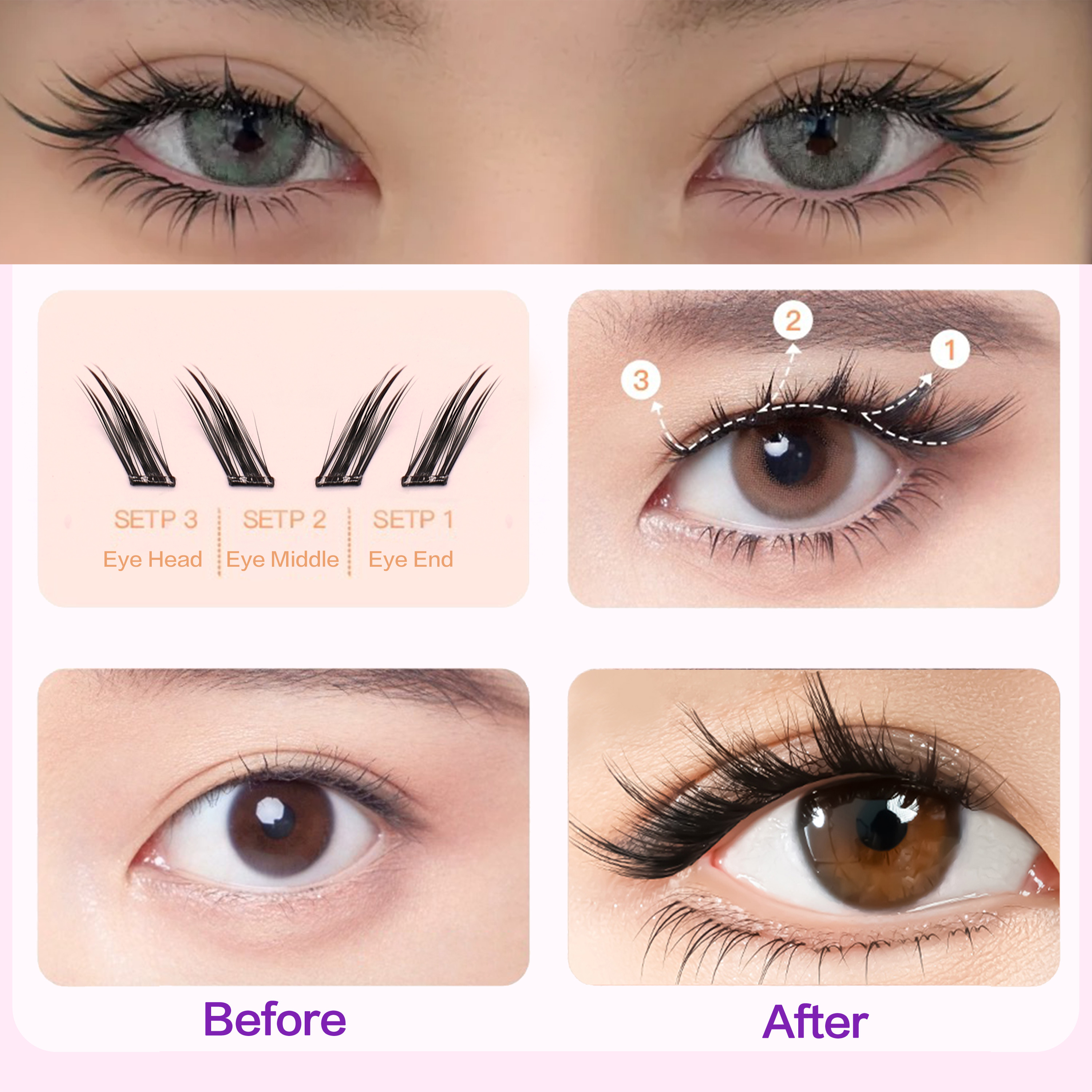 FindLove Fox Eye Lashes Pre Gl – Eyelash Extension Uv Glue recenzja i cena