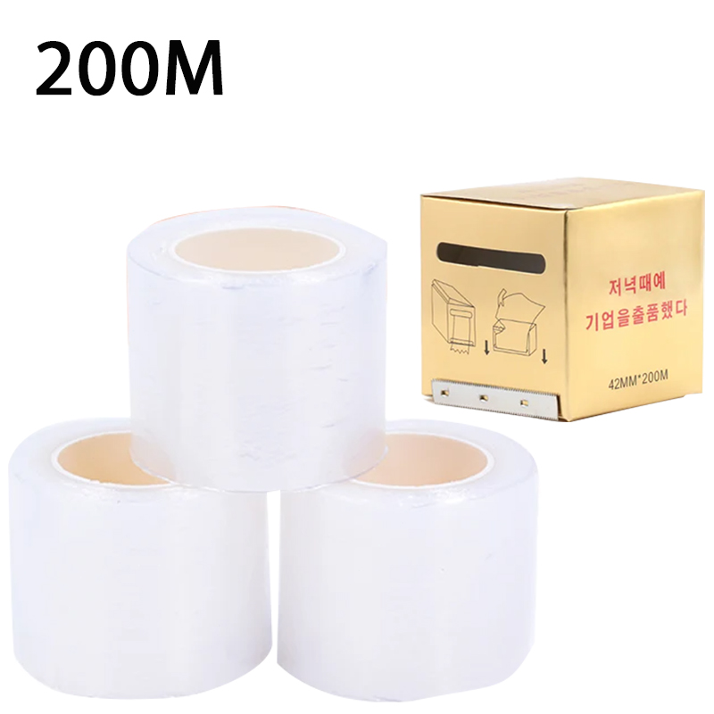200m Transparent Makeup Film L – Eyelash Extension Examples recenzja i cena
