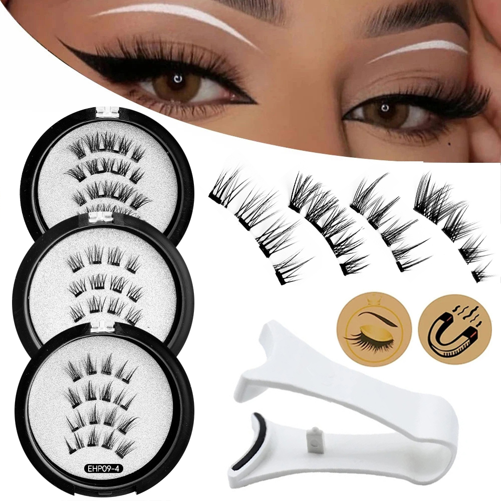 Glue-free Magnetic Eyelashes 3 – Eyelash Extension Uv Glue recenzja i cena