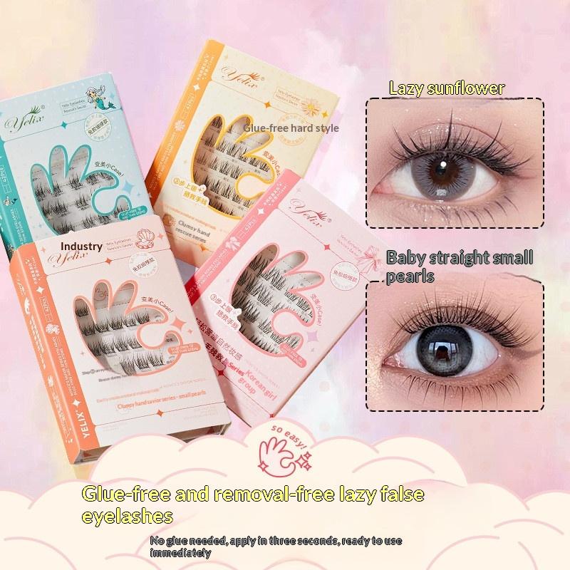 7 Rows Self-Adhesive Eyelashes – Eyelash Extension With Glue recenzja i cena