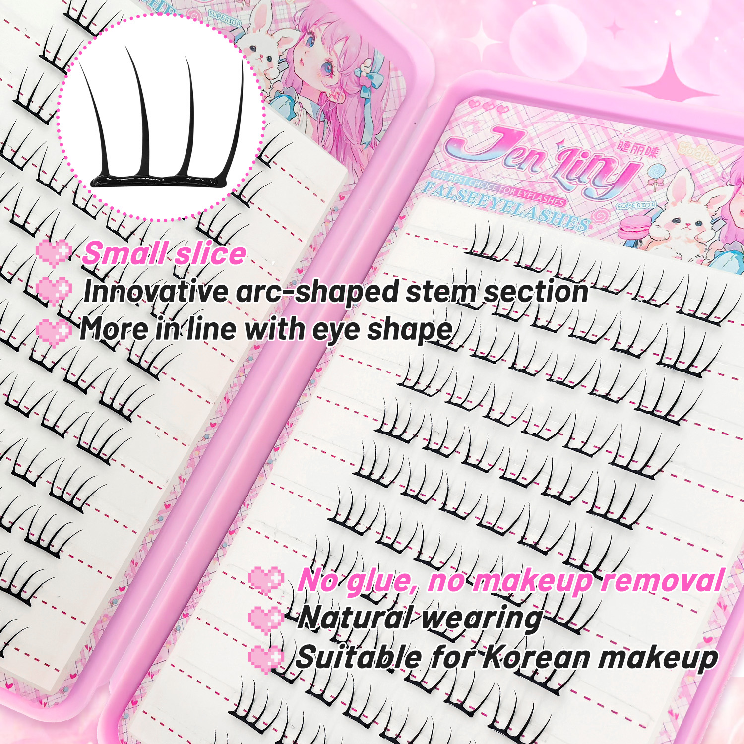 K-pop 2.0 Style Self-Adhesive  – Eyelash Extension Uv Glue recenzja i cena
