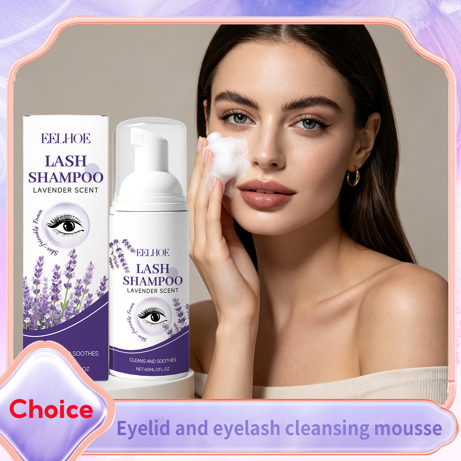 Gentle Lash Cleansing Mousse E – Eyelash Extension Wash Kit recenzja i cena
