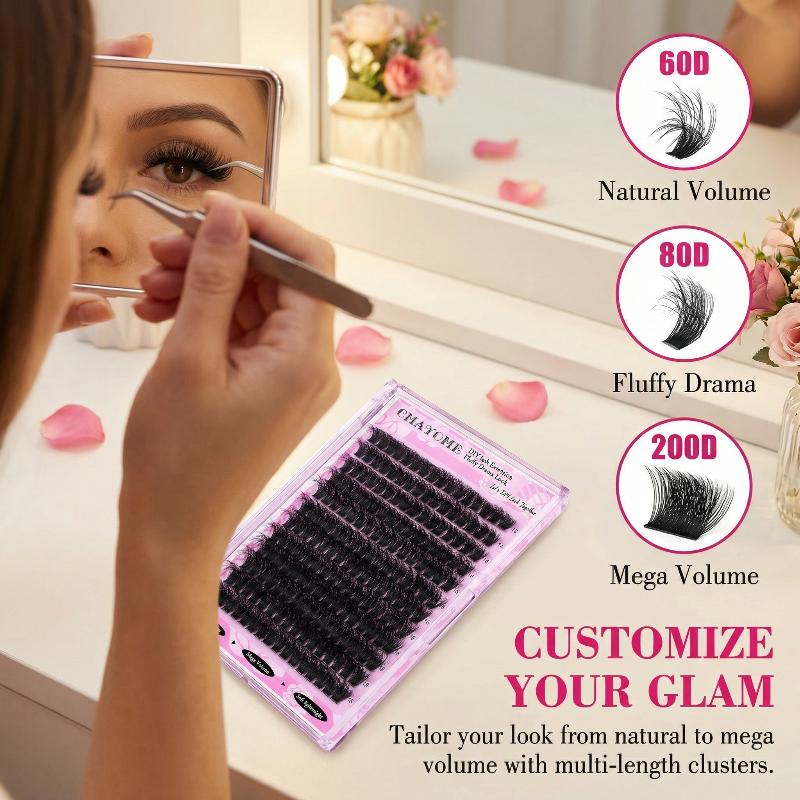 Wispy D Curl Cluster Lashes 14 – Eyelash Extensions recenzja i cena
