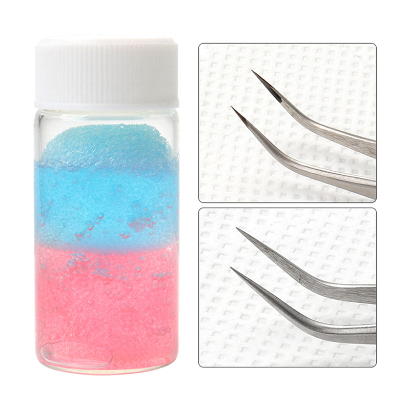 Eyelashes Tweezers Cleaner Las – Eyelash Extension With Glue recenzja i cena