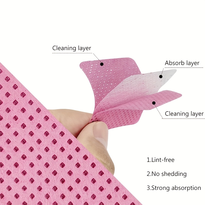50/100/200pcs Lint-Free Nail W – Eyelash Extensions recenzja i cena