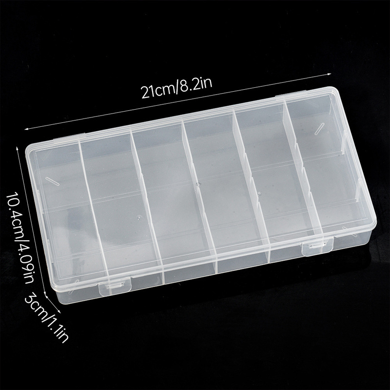 6-compartment storage box, pla – Eyelash Extension Uv Glue recenzja i cena