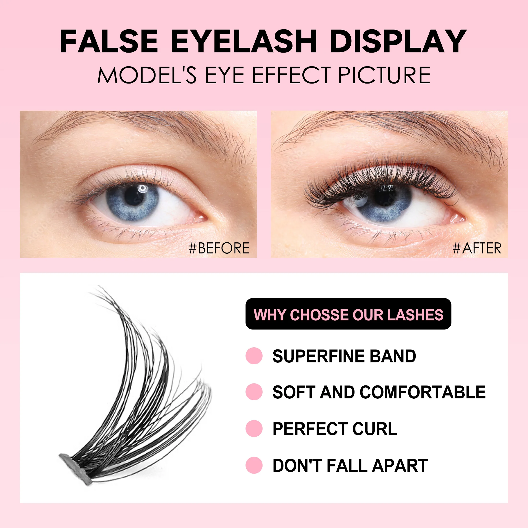 DIY Lashes Extension Kit Eyela – Eyelash Extension Glasses recenzja i cena